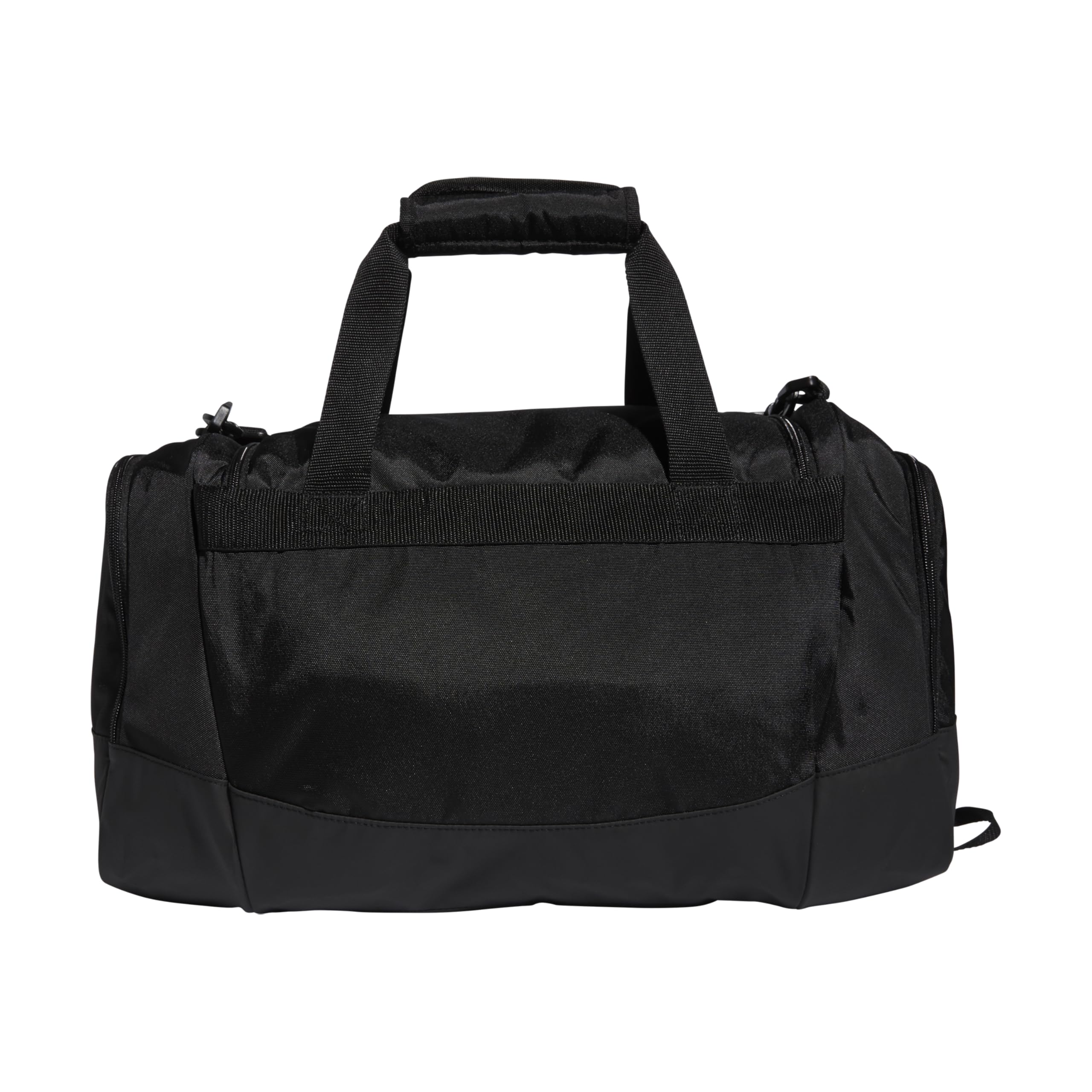adidas Unisex Defender 4.0 Gym Duffel Bag - Small 38L Sports Bag for Men & Women - Black/Silver Metallic - Perfect for Gym, Travel & Workout Essentials