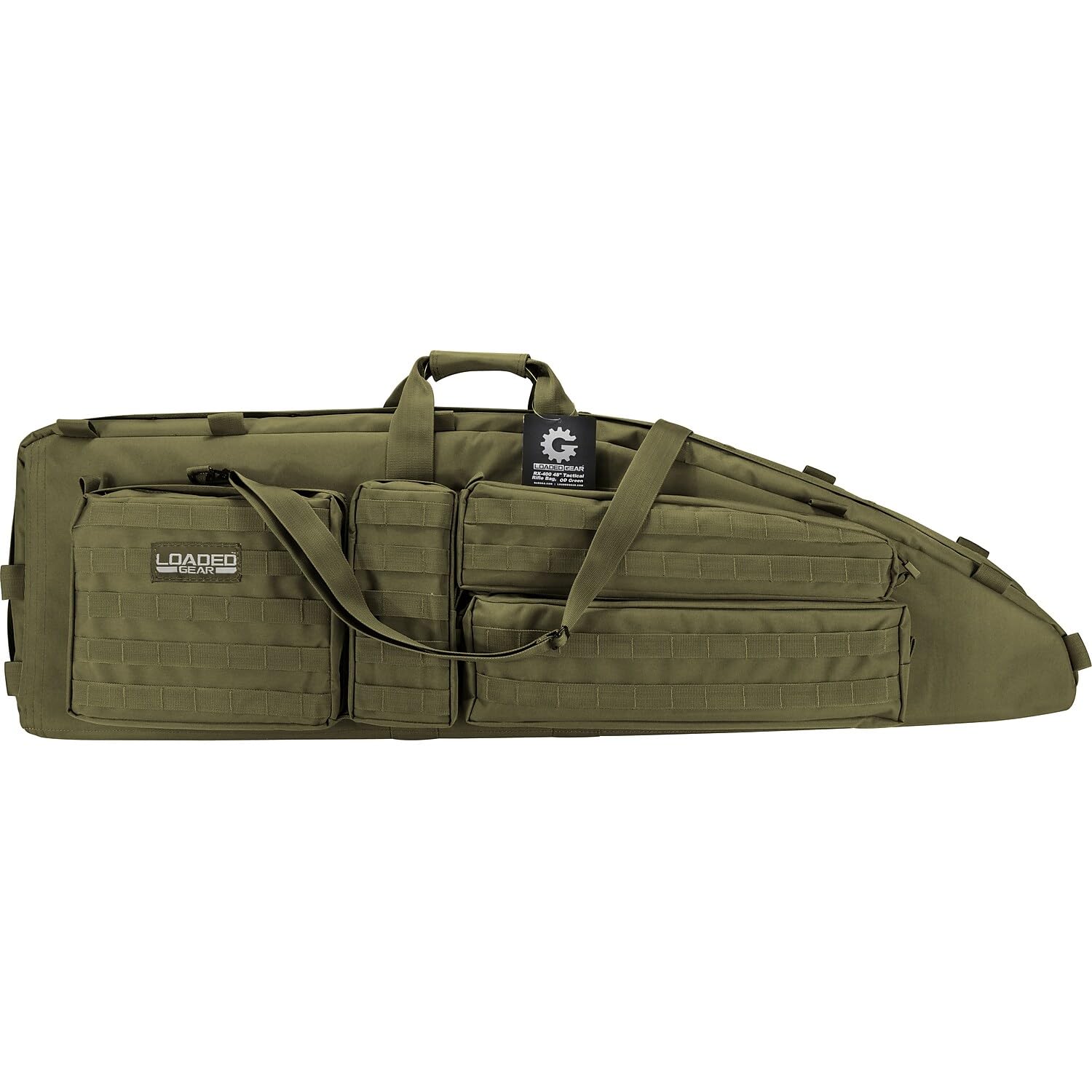 Barska Loaded Gear RX-600 Tactical Rifle Bag - Durable Gun Case for Hunting & Shooting Range - Perfect for Firearm Storage, Transportation & Outdoor Adventures