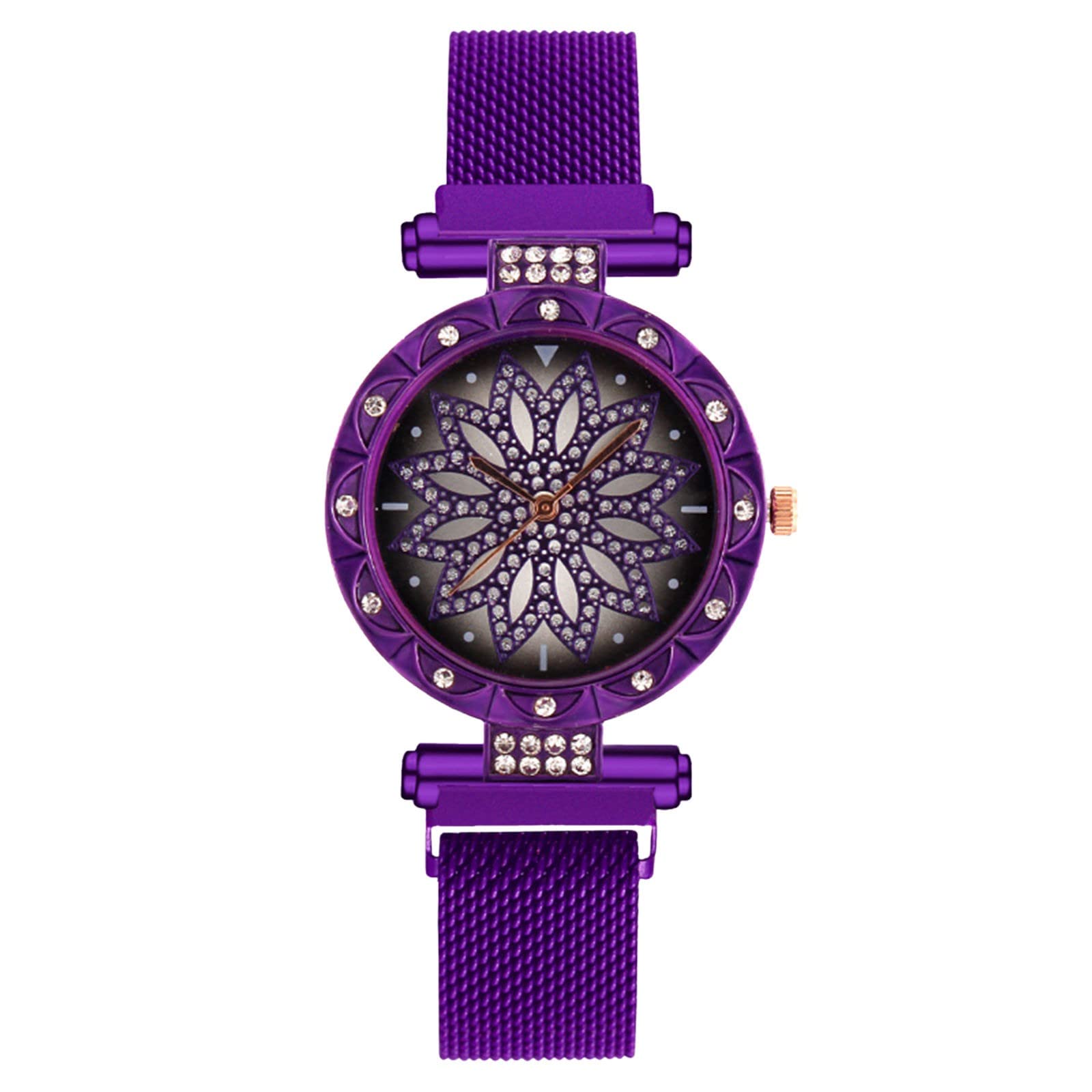 Stylish Women's Quartz Watch with Ferromagnetic Design - Perfect for Running, Work, and Everyday Wear