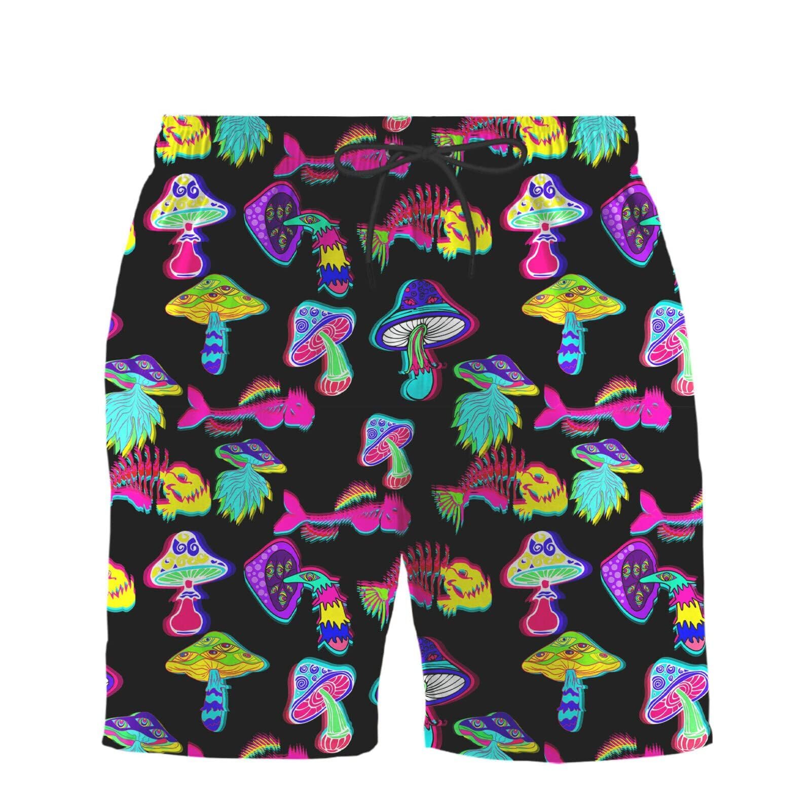 Hawaiian Shirt and Shorts Set for Men - 2 Piece Summer Outfit with Bucket Hat | Beach Vacation, Luau Party, Casual Wear