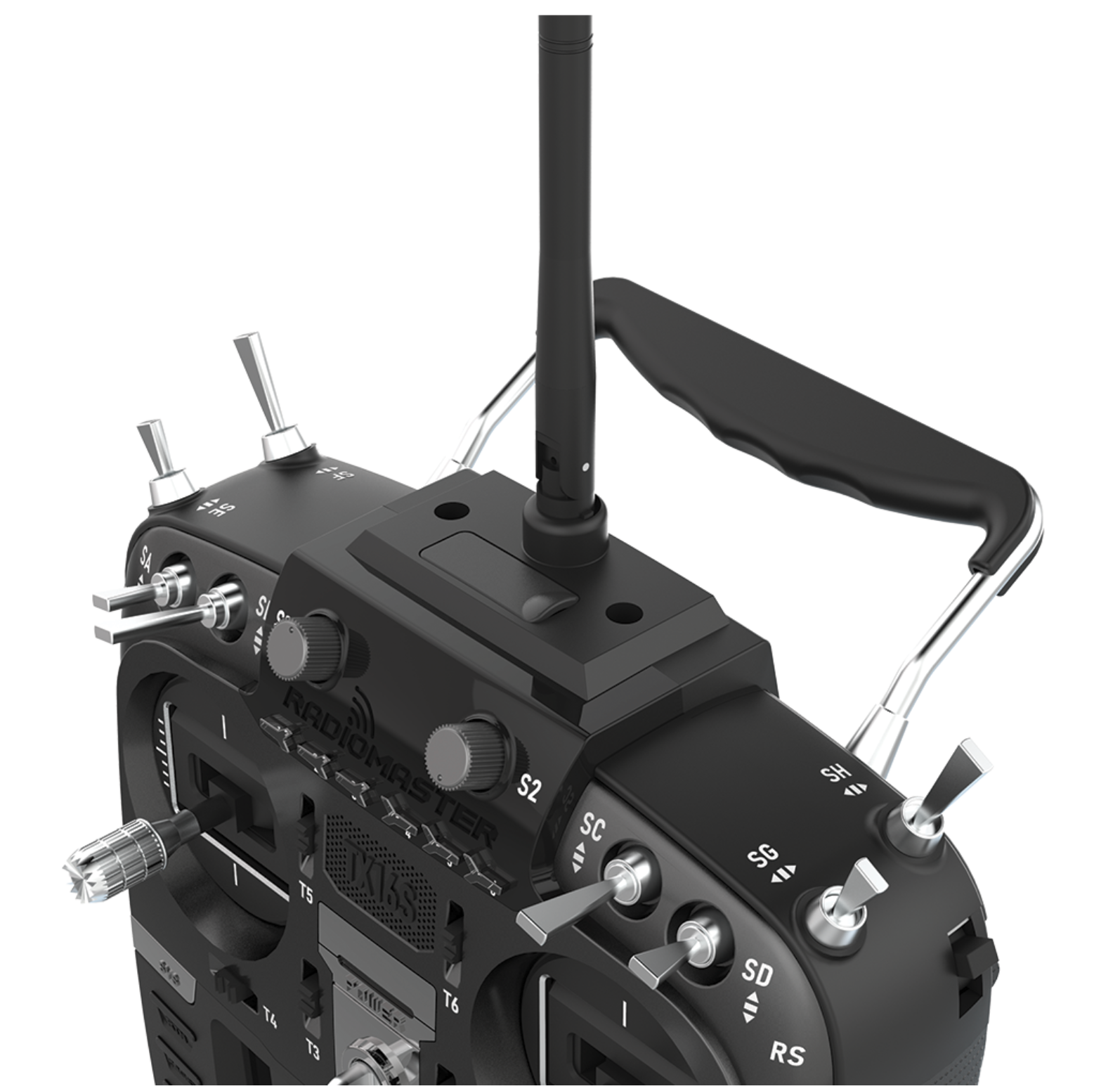 RadioMaster TX16S 16-Channel 2.4GHz Multi-Protocol OpenTX Radio System - Compatible with RC Drones, Cars, and Airplanes - Perfect for FPV Racing, Aerial Photography, and RC Hobbyists