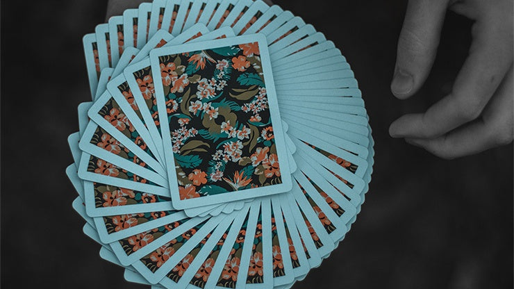Premium Black Flora Playing Cards - Elegant Design for Poker, Magic Tricks & Game Nights - Perfect for Card Collectors & Gift Giving
