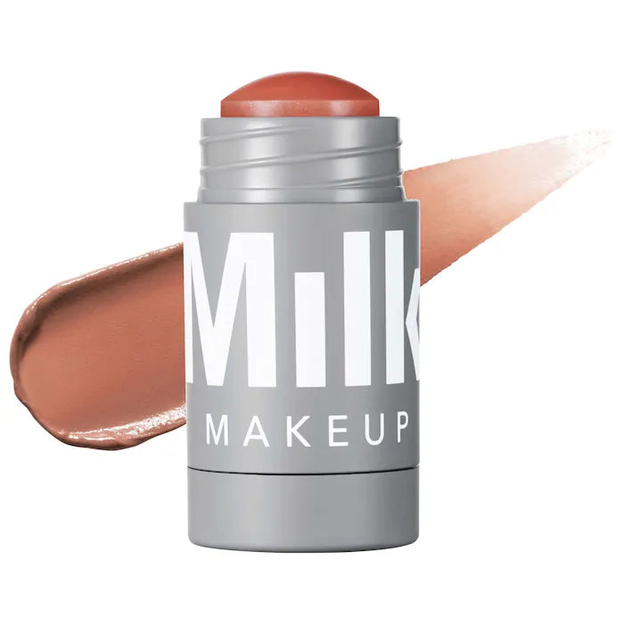 MILK MAKEUP Creamy Lip + Cheek Stick - Multi-Use Blush & Lip Tint for Natural Flush - Perfect for On-The-Go Touch Ups & Everyday Glow