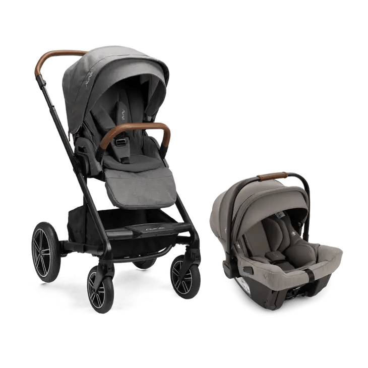 Nuna Pipa Urbn + MIXX Next Travel System - Lightweight Infant Car Seat & Stroller Combo for Safe & Comfortable Travel | Perfect for City Commutes, Family Outings & Airplane Trips