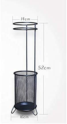 Stylish Household Umbrella Stand - Durable Drop Subway Art Umbrella Rack with Long Handle Storage Bucket - Perfect for Entryway, Porch & Office Organization