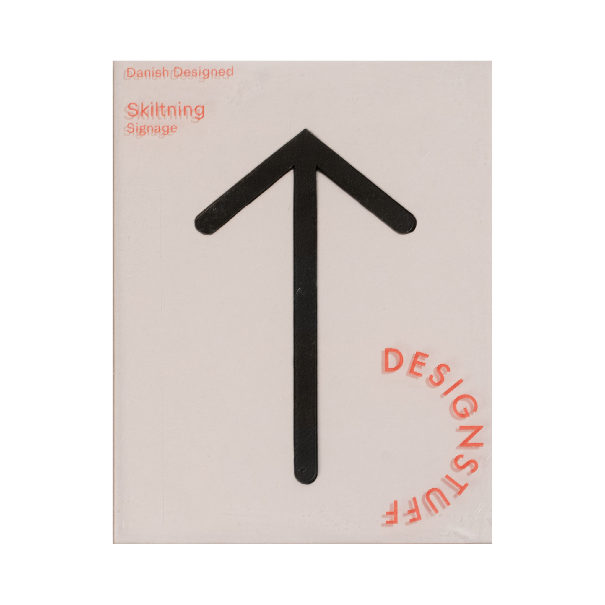 DESIGNSTUFF Black Arrow Signage - Durable Outdoor Directional Sign for Streets, Parking Lots & Events