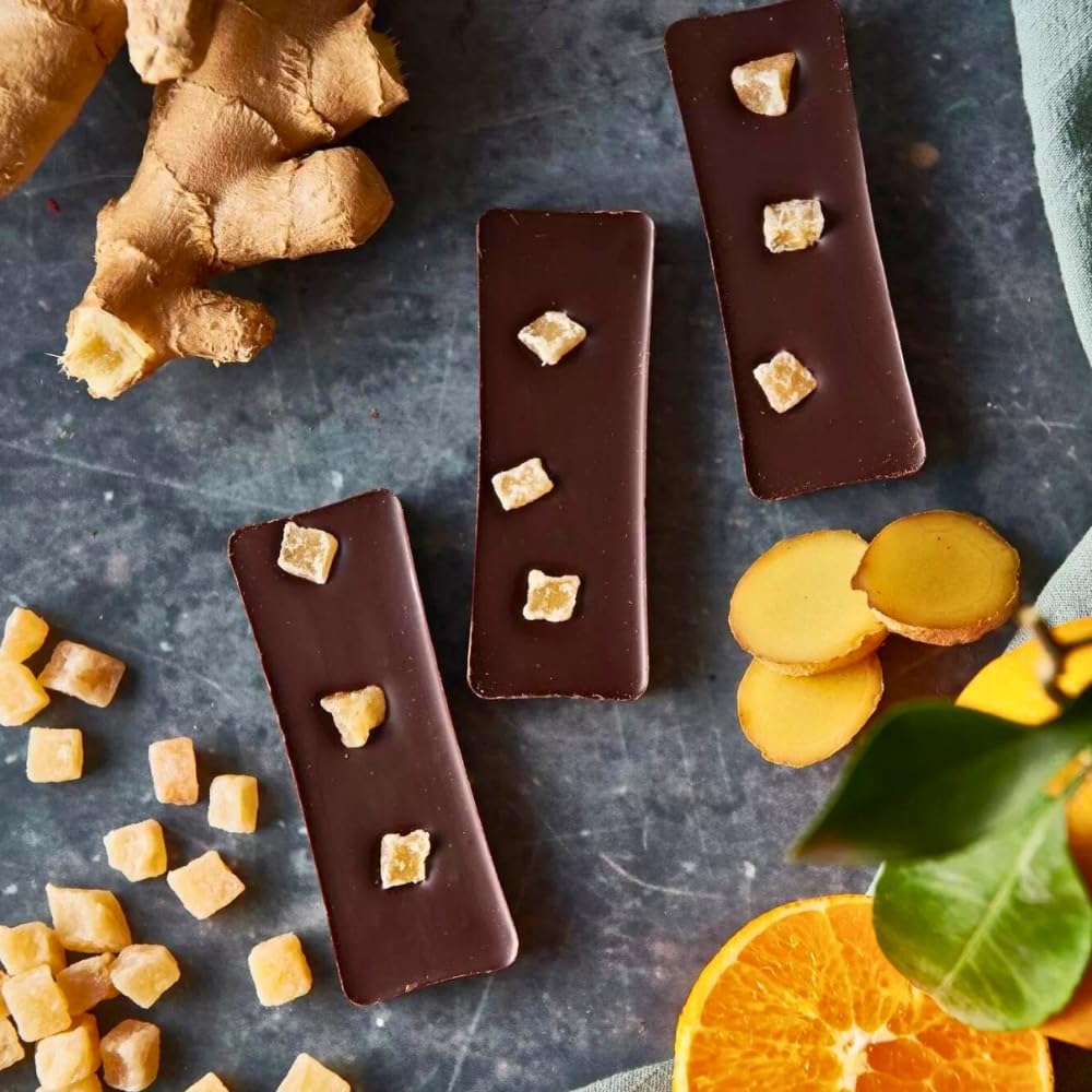 Vegan Mini Chocolate Bars - Dairy, Nut & Gluten Free - 120g for Gifts & Snacking