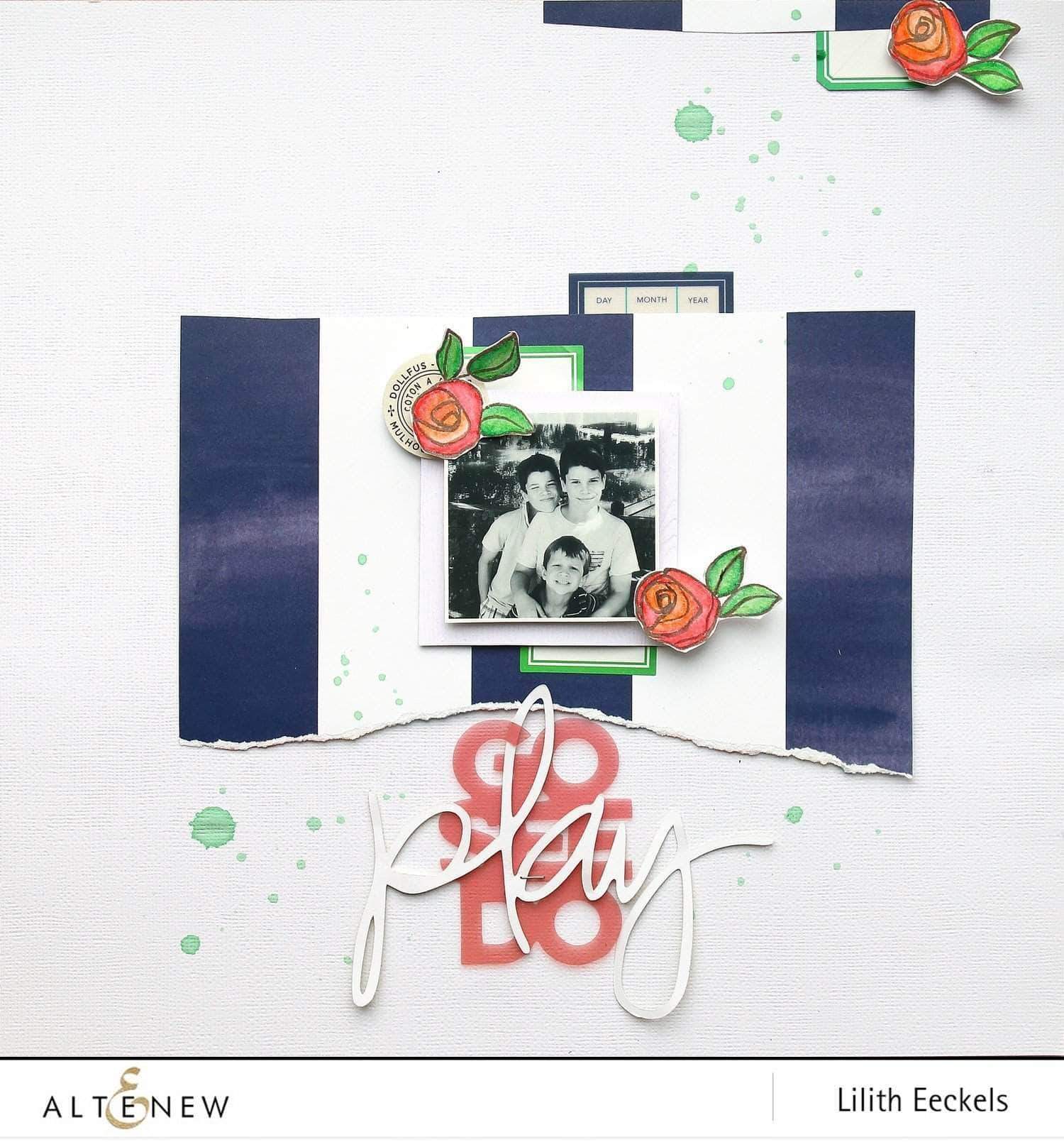 Professional Stamping Through Negative Die Cuts Class - Learn Advanced Card Making Techniques for Scrapbooking & DIY Greeting Cards