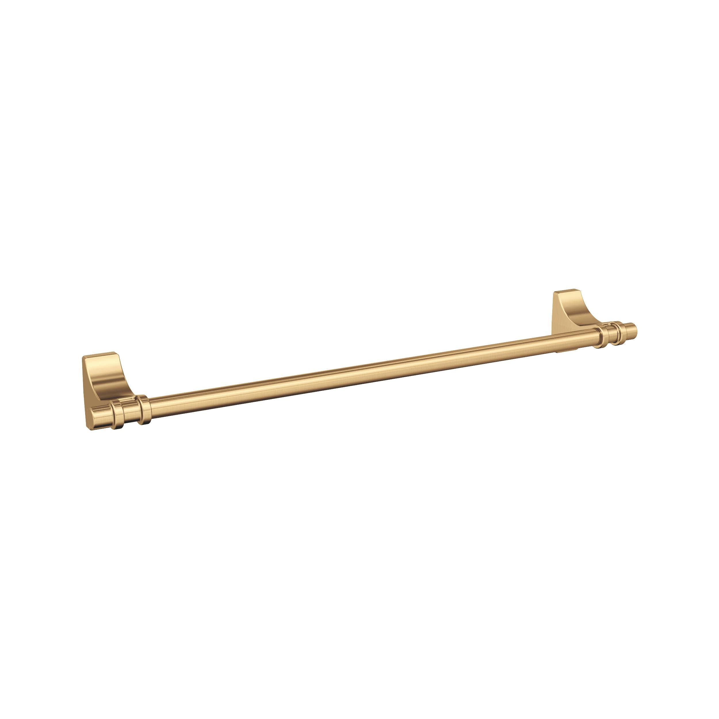 Amerock Davenport 5-Piece Bathroom Accessories Set in Champagne Bronze - Modern Vanity Organizer for Bathroom Countertop, Sink & Shower Decor