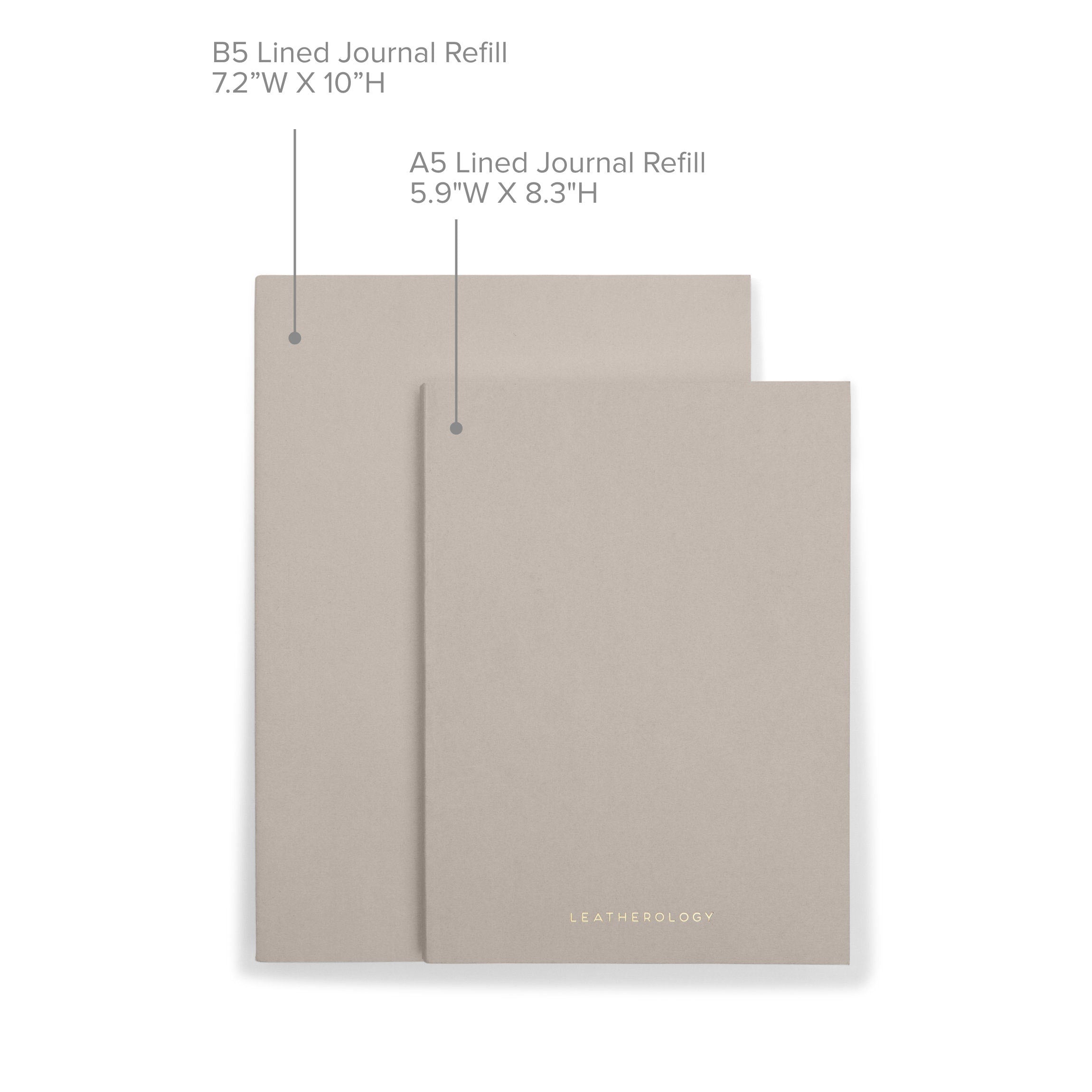 B5 Composition Notebook - Zippered Journal with Cocoa Croc Cover - Perfect for School, Office & Travel Note Taking