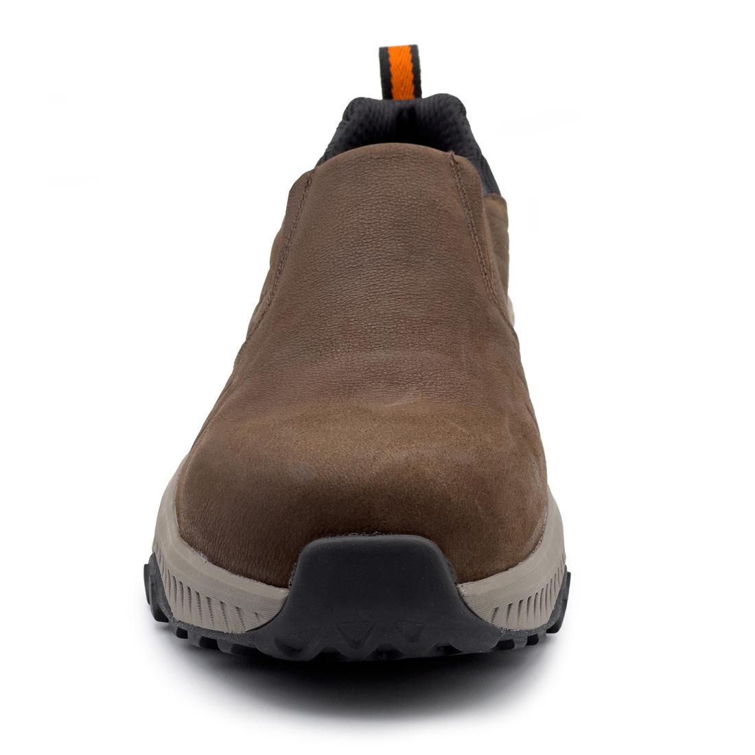 Summit Trail Women’s SD 10 Composite Toe Work Shoes - Dark Brown Safety Boots for Hiking, Construction & Outdoor Work
