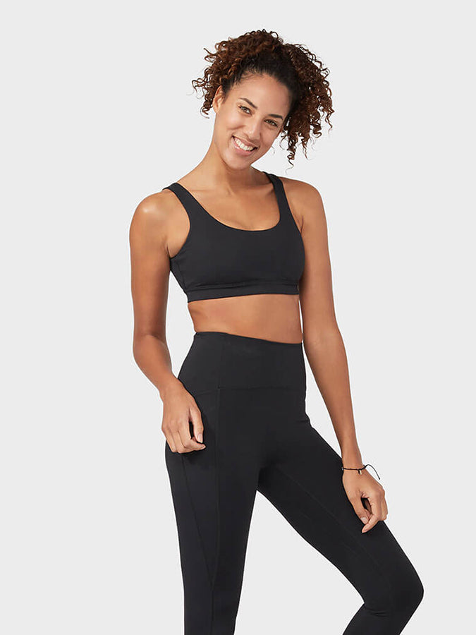 Manduka Presence Women's Yoga Bra - Double Strap Support for High-Intensity Workouts & Hot Yoga | Breathable & Moisture-Wicking Activewear for Women
