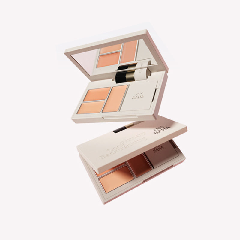 INSBAHA Original Concealer Palette for Eyes - Professional Makeup Corrector for Dark Circles & Blemishes - Perfect for Daily Makeup & Photo Shoots