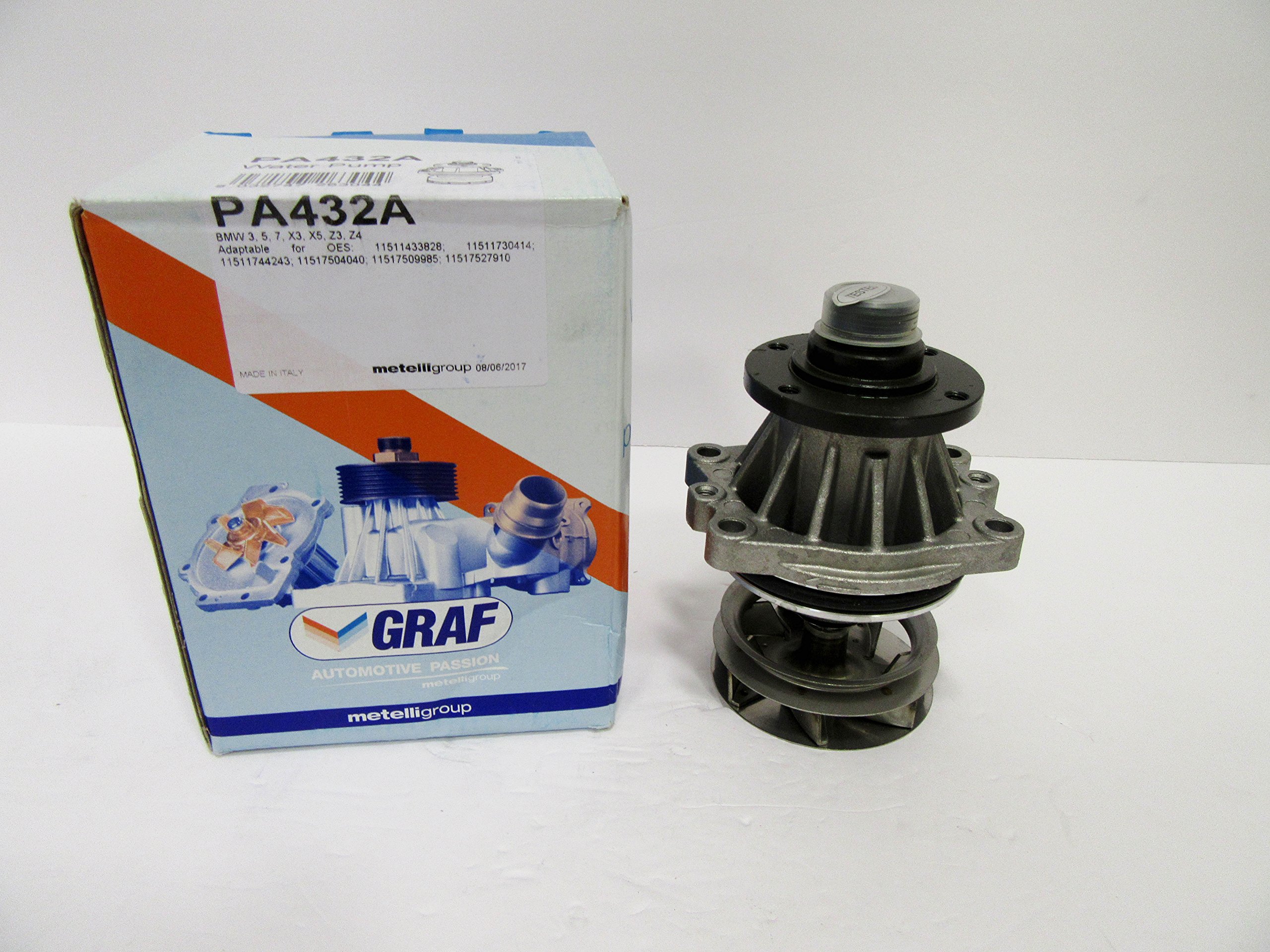 High-Performance Graf Water Pump with Durable Metal Impeller - Ideal for Home Irrigation, Pool Maintenance & Industrial Applications