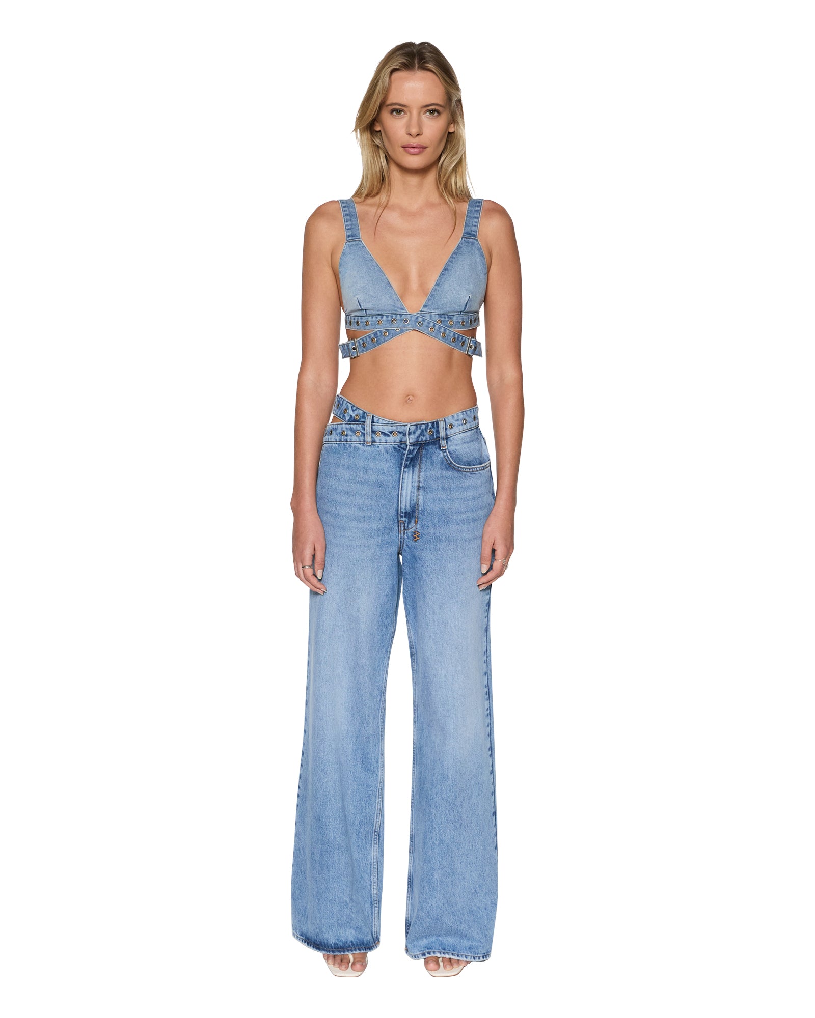 Crossover Bralette Chroma - Seamless Comfort Bra for Women, Wireless Support, Soft Stretch Fabric - Perfect for Yoga, Lounge & Everyday Wear
