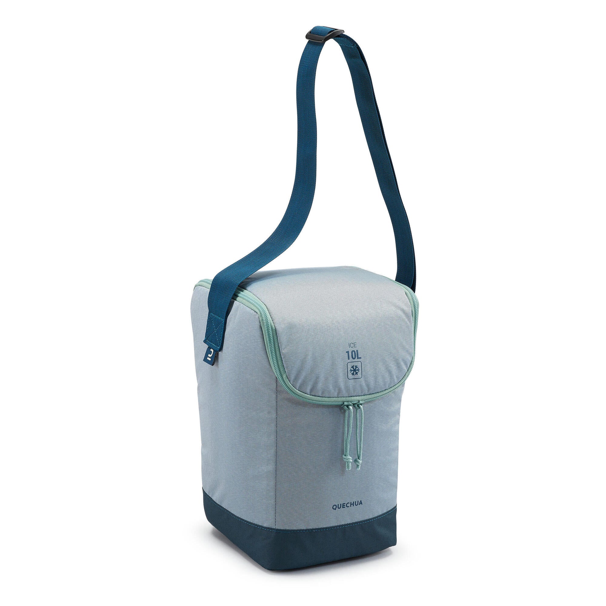 Quechua Flexible 10L Insulated Cooler Bag - Lightweight Portable Lunch Box for Camping, Picnics & Outdoor Adventures - Perfect for Hiking, Beach Trips & Daily Commute