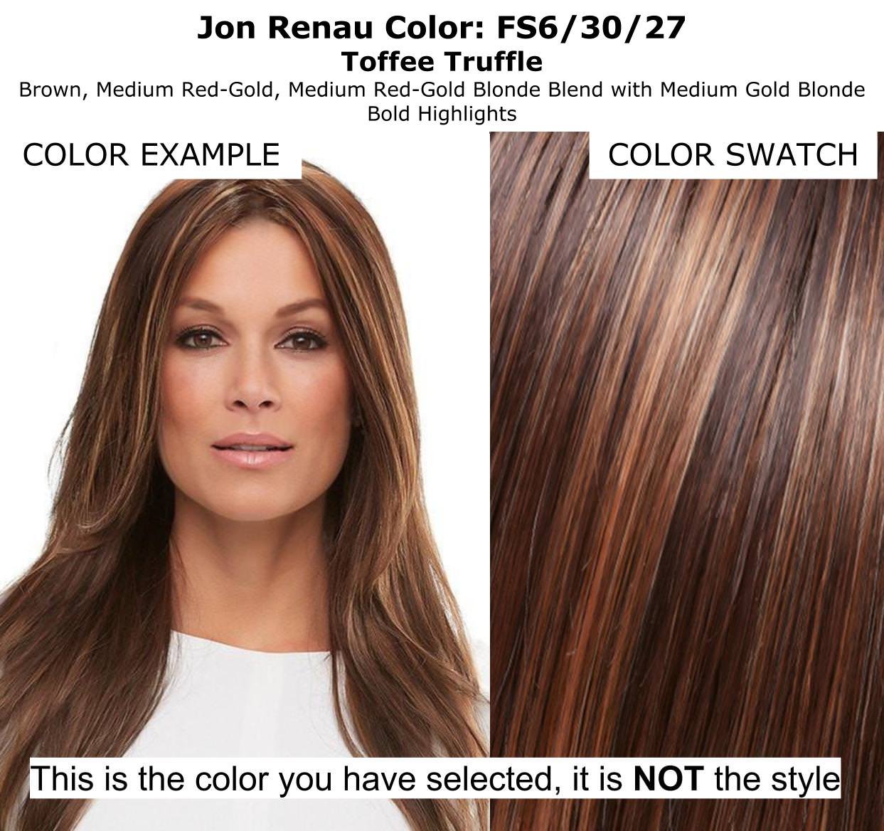 Jon Renau Camilla Wig Bundle (FS6/30/27) - Includes Synthetic Shampoo, Wide Tooth Comb & Styling Guide - Perfect for Daily Wear, Cosplay & Hair Loss Solutions