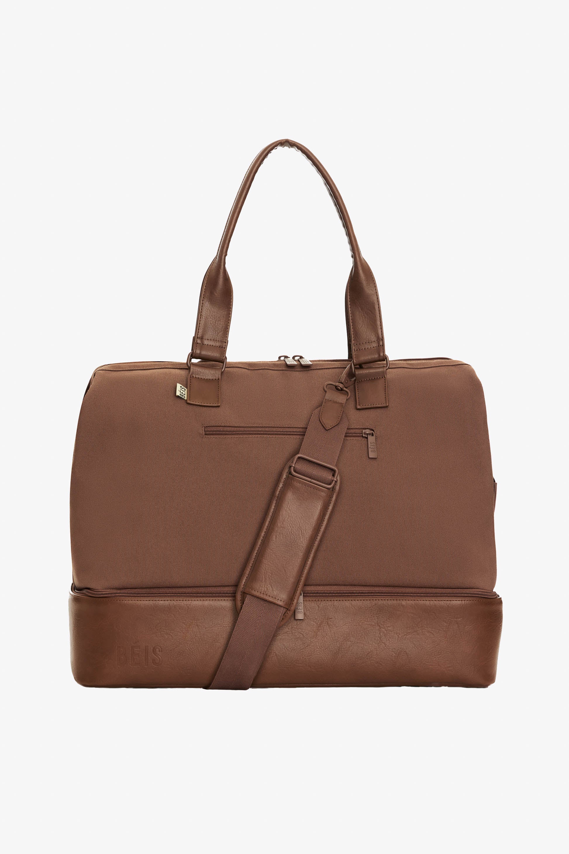 Premium Maple Wood Weekender Bag - Stylish & Durable Travel Duffel for Weekend Getaways, Gym, or Business Trips