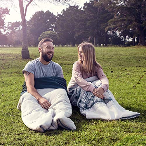 Polar Bear Double Sleeping Bag - Lightweight, Compact & Waterproof for Extreme Temperatures - Perfect for Camping, Hiking & Backpacking - Indoor & Outdoor Use for Adults & Kids