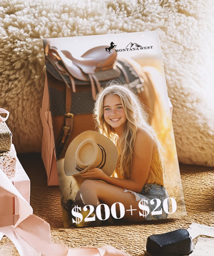 Montana West 2025 Annual Gift Card - Perfect for Birthdays, Holidays & Special Occasions | Fashion Accessories Gift Idea