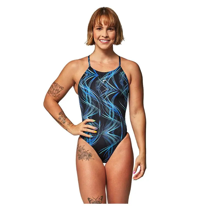 MSOL Professional Women's Swimwear - High Performance Training Swimsuits for Pool & Lap Swimming | Perfect for Competitive Swimmers & Water Aerobics