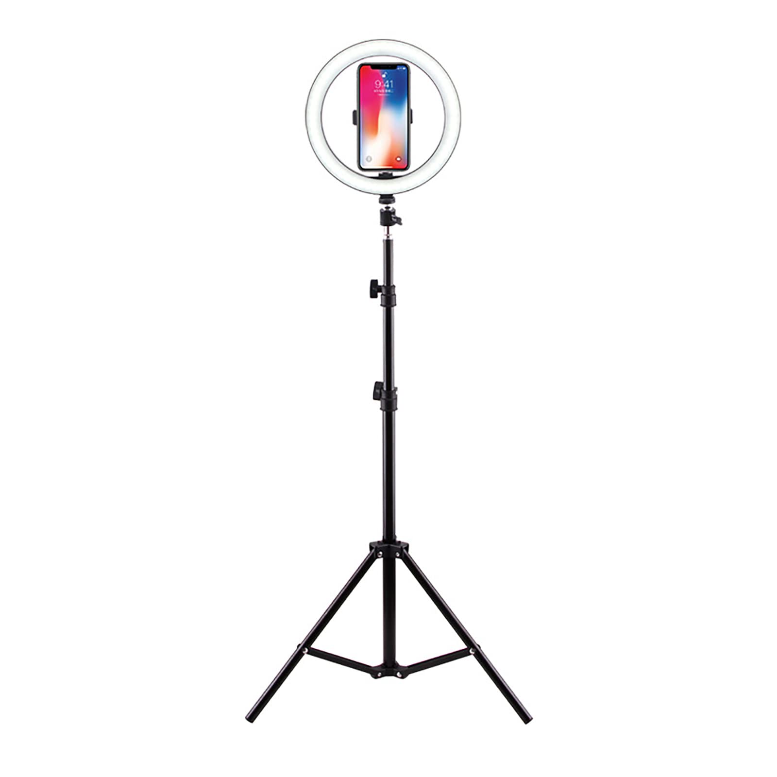 10 Inch Ring Light with Tripod Stand & Phone Holder - USB Powered Selfie Light for Photography, Video Recording, TikTok Live Streaming, Zoom Meetings - Perfect for Content Creators, Vloggers & Online Classes