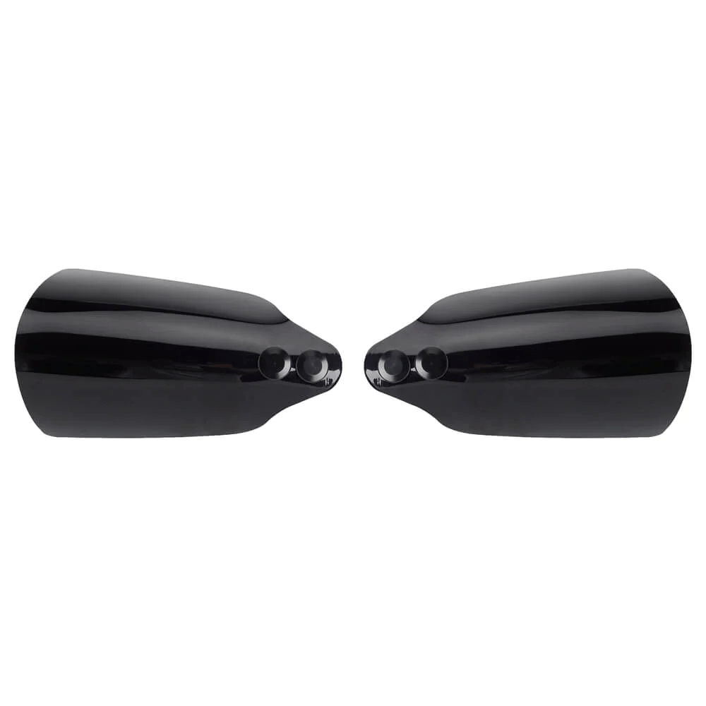 Eagle Lights Club Style Hand Guards for Harley Davidson Dyna, Softail, Sportster, Road Glide & Road King - Motorcycle Wind Protection & Style Upgrade for Long Rides & Cruising