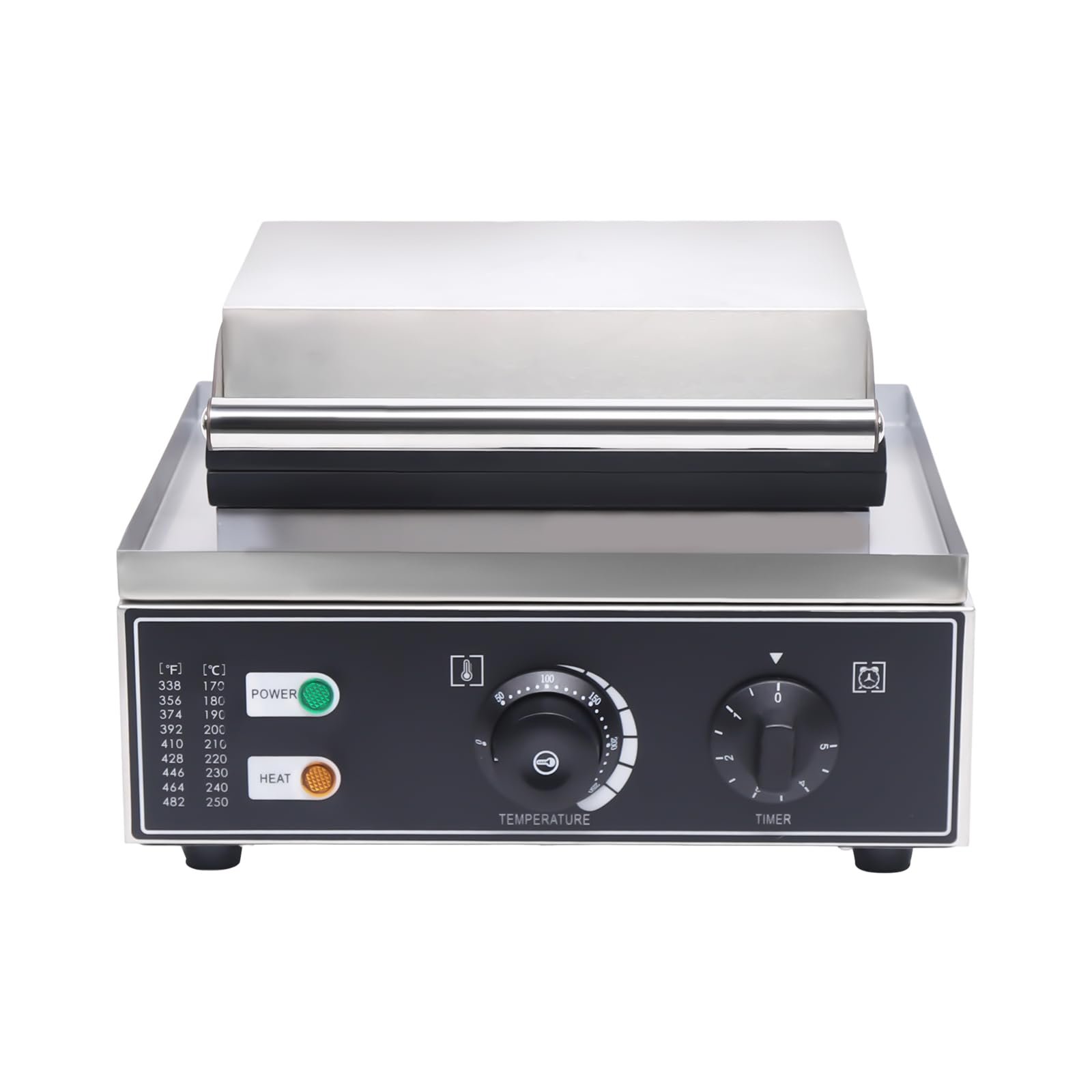 Commercial Mini Donut Maker Machine - 12 Grids 5cm Electric Donut Baker with Double-Side Heating & Non-Stick Teflon Coating, 110V 1500W for Home, Bakery, Cafe, and Restaurant Use - Perfect for Breakfast, Parties, and Snack Shops