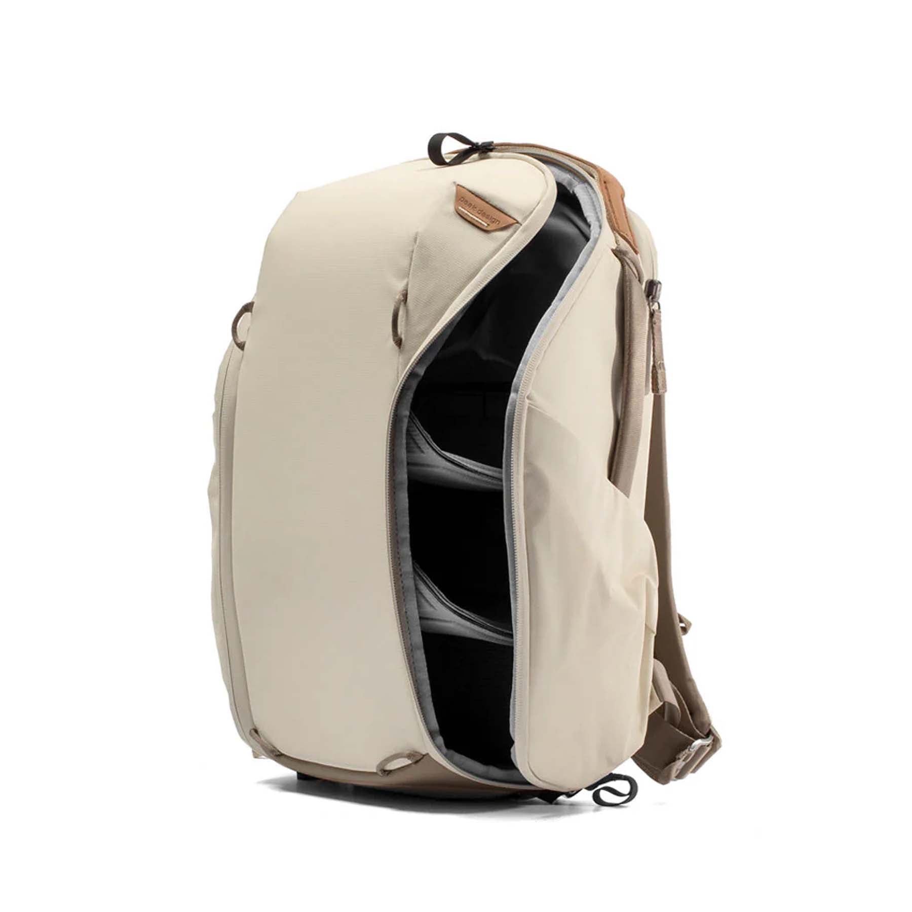Peak Design Everyday Backpack 15L - Waterproof Camera Backpack with Zip Closure for Photographers & Travel - Perfect for Hiking, Commuting & Urban Exploration