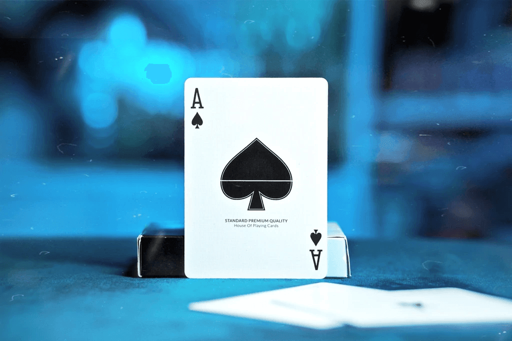 MYNOC Deck 9 Playing Cards - Premium Ice Edition for Poker, Magic Tricks & Cardistry - Perfect for Game Nights, Collectors & Card Enthusiasts