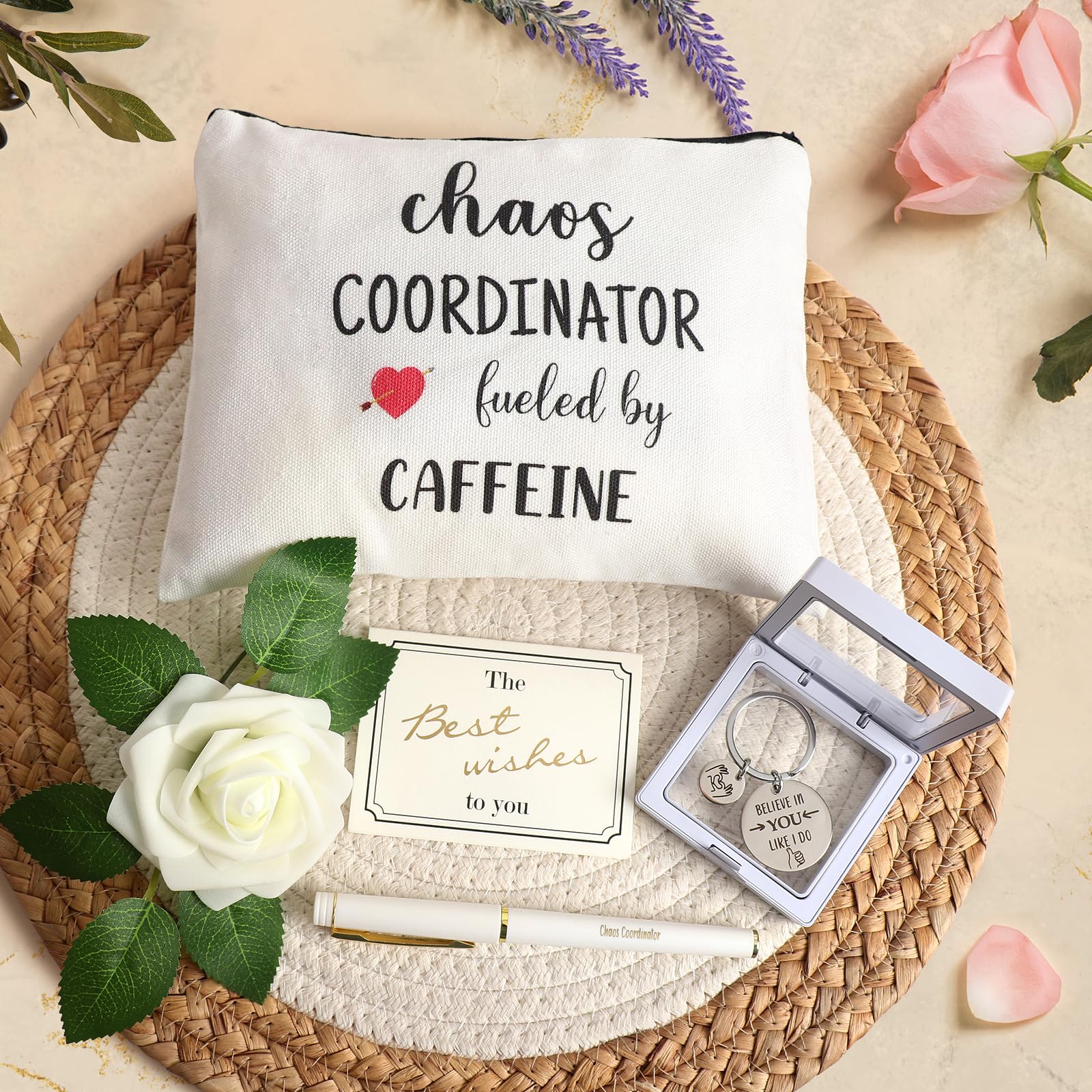 Chaos Coordinator Mug - Unique Funny Gifts for Women, Boss, Coworker, Manager, Teacher, Nurse & Mom - Office Birthday Present for Boss Lady - Perfect for Coffee Breaks & Stress Relief at Work