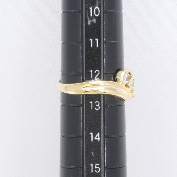 18K Yellow Gold Diamond Ring for Women - Elegant Solitaire Engagement & Wedding Band - Perfect for Proposals, Anniversaries, and Special Occasions