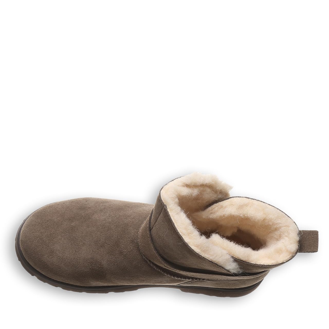 BEARPAW Women's Wellston Suede Slip-On Winter Boots - Comfortable Warm Snow Boots for Women in Multiple Colors | Perfect for Cold Weather, Snow Days & Casual Outings
