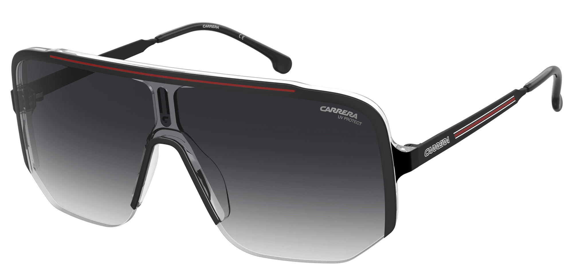 Carrera 1060 S Sunglasses - Polarized UV Protection Sports Sunglasses for Men & Women - Perfect for Running, Cycling, and Outdoor Activities