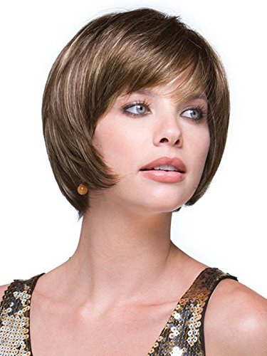 Rene of Paris Audrey Wig - Dark Chocolate Short 6