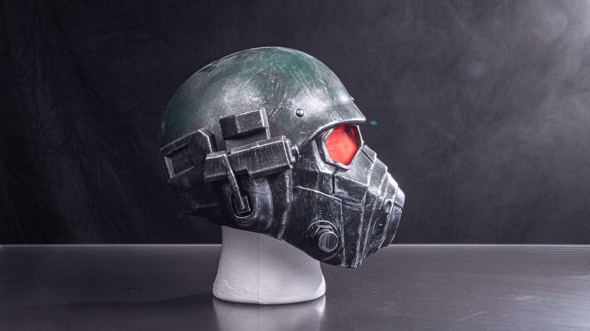 Apocalypse Ranger Helmet - Premium Cosplay Costume Accessory for Halloween, Comic Con & LARP | Post-Apocalyptic Themed Gear for Roleplaying & Costume Parties