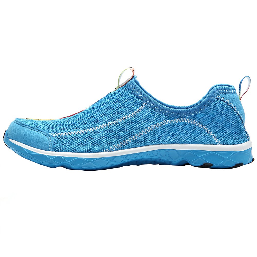 Aleader Men's Quick-Dry Mesh Slip-On Water Shoes for Swimming, Beach & Outdoor Activities