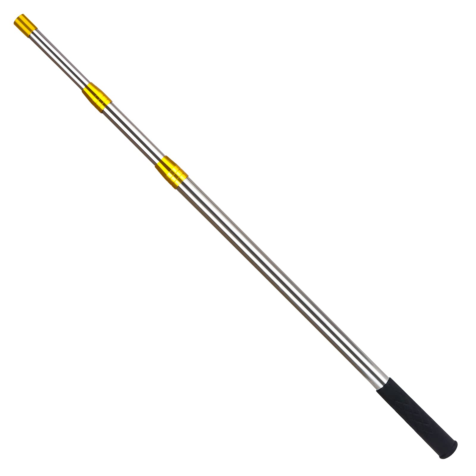 Stainless Steel Fishing Harpoon with Barbed Spear & Aluminum Alloy Rod - 8mm Screw Tip for Landing Large Fish & Frogs | Heavy Duty Gig Gaff for Saltwater Fishing, Spearfishing & Outdoor Adventures