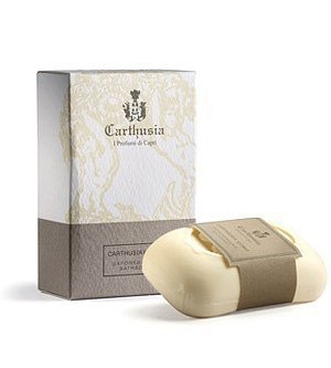 Carthusia Uomo Luxury Bath Soap for Men - 125g Bar Soap with Refreshing Scent - Perfect for Daily Shower & Spa Relaxation