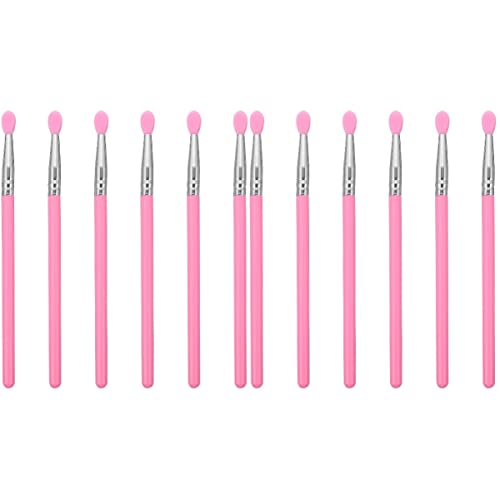 Beavorty 12-Piece Silicone Lip Brush & Eyelash Applicator Set - Reusable Lip Gloss & Lipstick Wands for Precise Makeup Application - Perfect for Professional Makeup Artists and Beauty Enthusiasts at Home or Salon Use