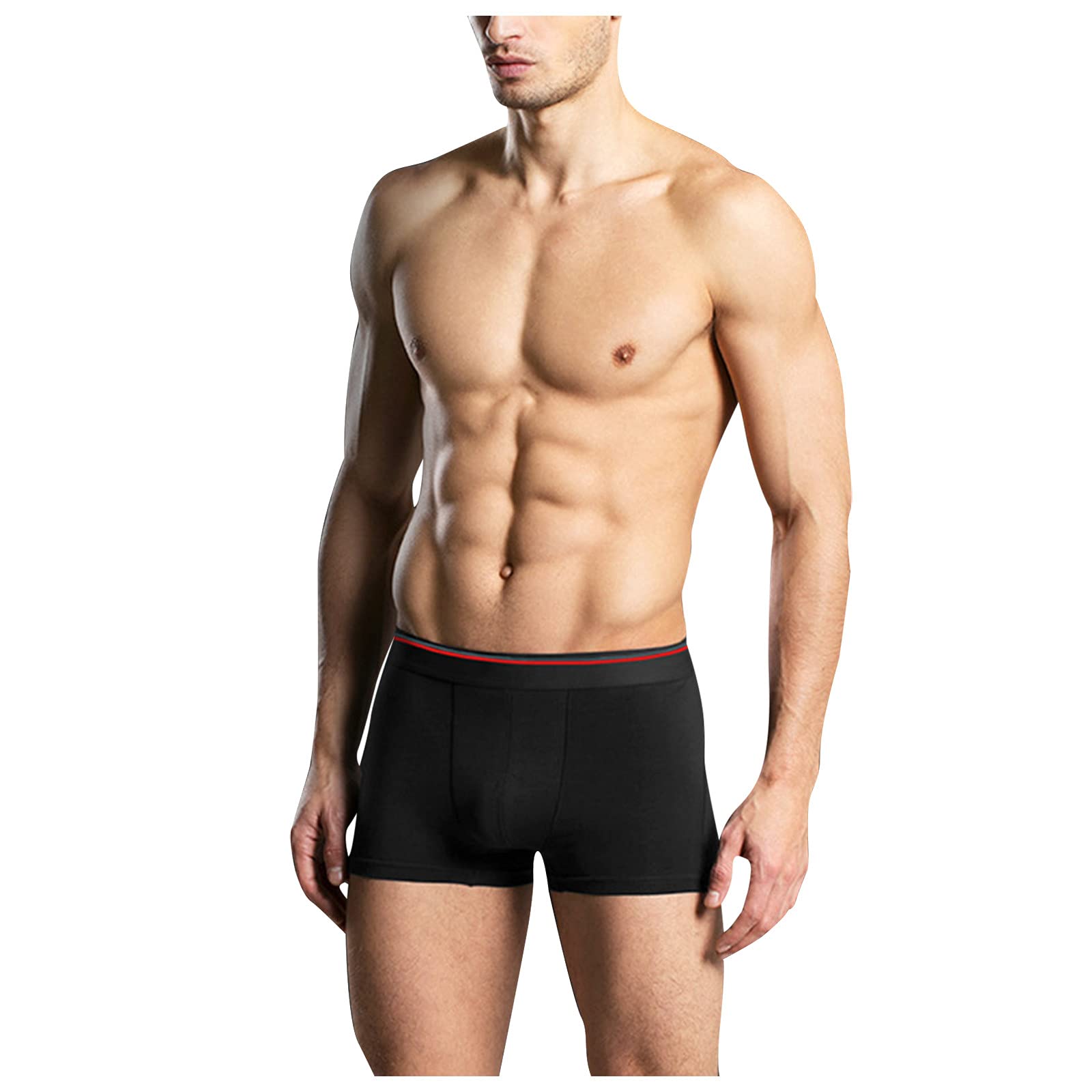 **Men's Striped Thong Underwear - Comfortable Elastic Waist Large Size - Perfect for Gym, Lounge & Everyday Wear**