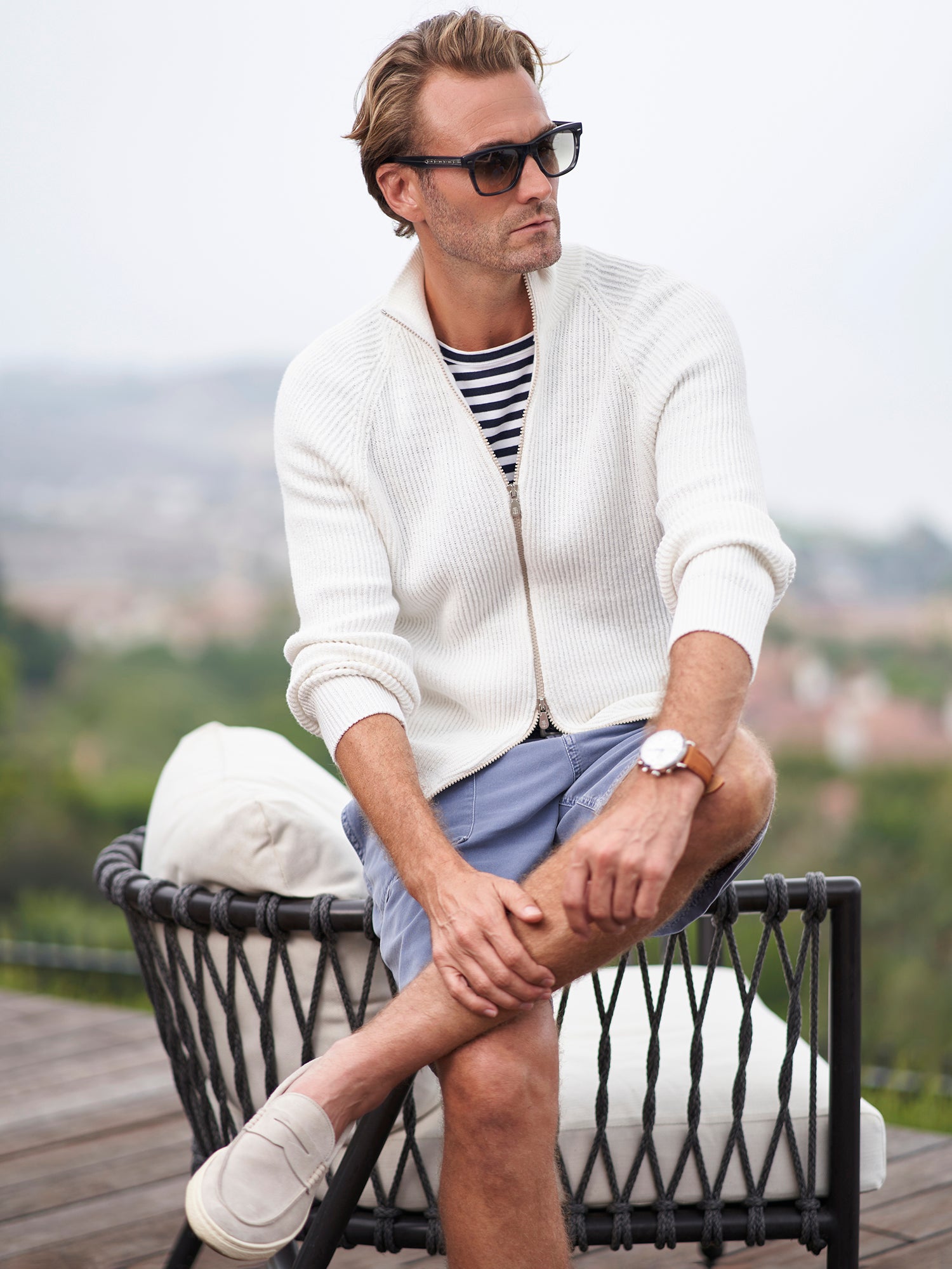 Stylish Cotton Chiné Zip Sweater for Women & Men | Soft & Comfortable Pullover | Perfect for Casual Outfits & Fall Layering
