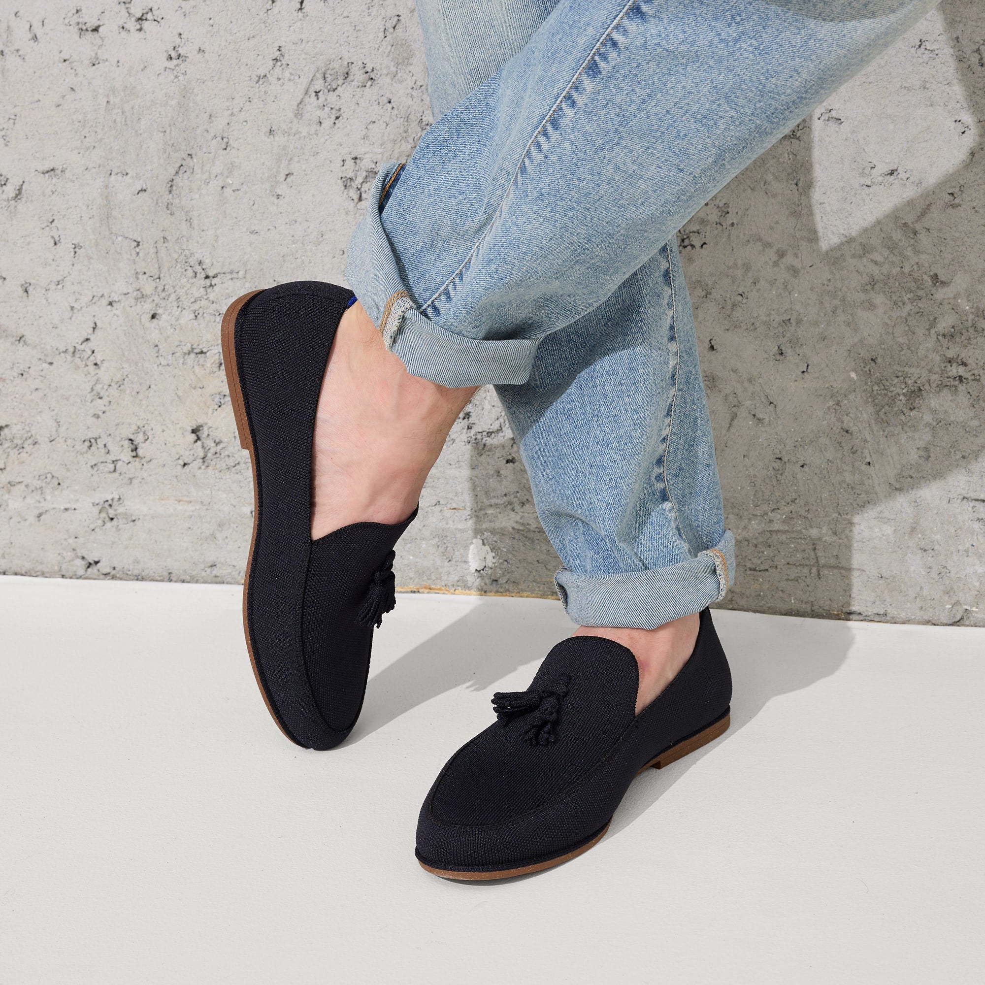 Stylish Black Ravello Tassel Loafers for Women - Comfortable Slip-On Dress Shoes for Office, Business & Casual Wear