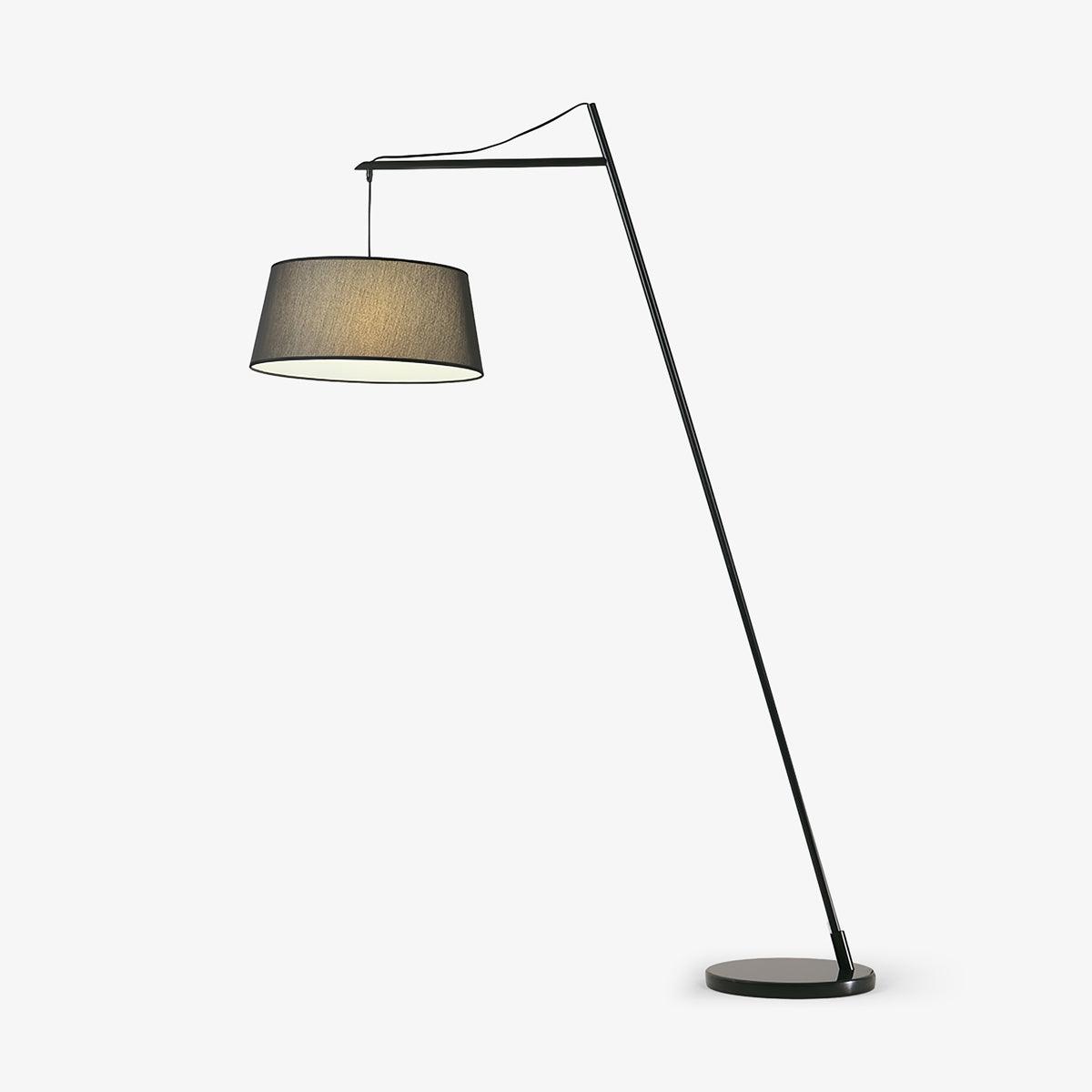 Arturo Modern Floor Lamp - Adjustable LED Standing Light for Living Room, Bedroom & Office - Dimmable Brightness & Flexible Gooseneck Design - Perfect for Reading, Working & Relaxing