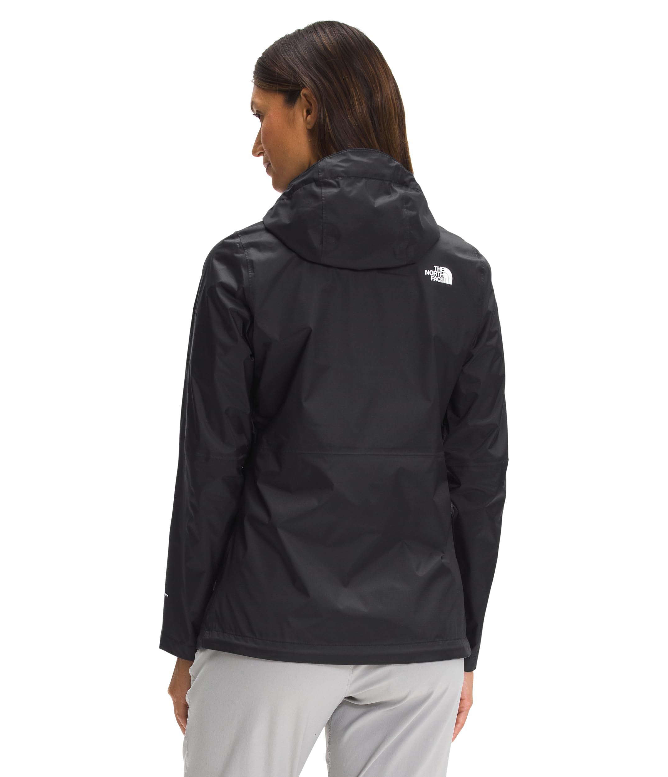 The North Face Women's Alta Vista Waterproof Hiking Jacket - TNF Black, Size Small - Perfect for Outdoor Adventures, Camping & Winter Travel