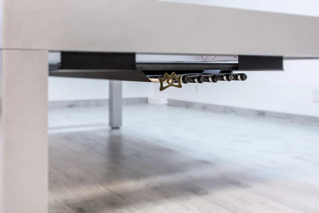 Premium Outdoor Pool Table - Canada Billiard Storm Durable All-Weather Dining Pool Table for Patio, Backyard & Game Room Entertainment