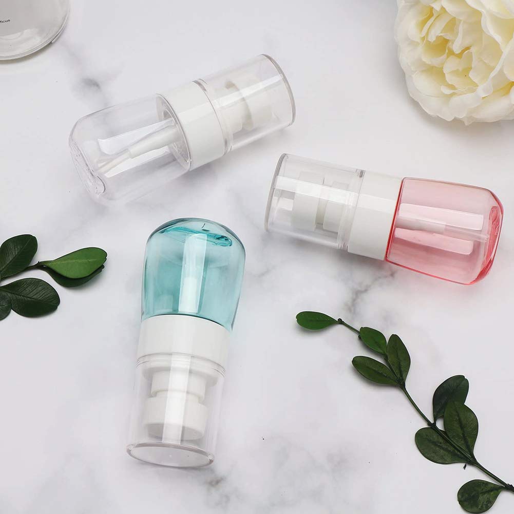 6-Piece Travel Bottle Set - 30ml Refillable Leak-Proof Toiletry Containers for Shampoo, Lotion & Cosmetics | TSA Approved for Air Travel, Gym & Vacation Essentials