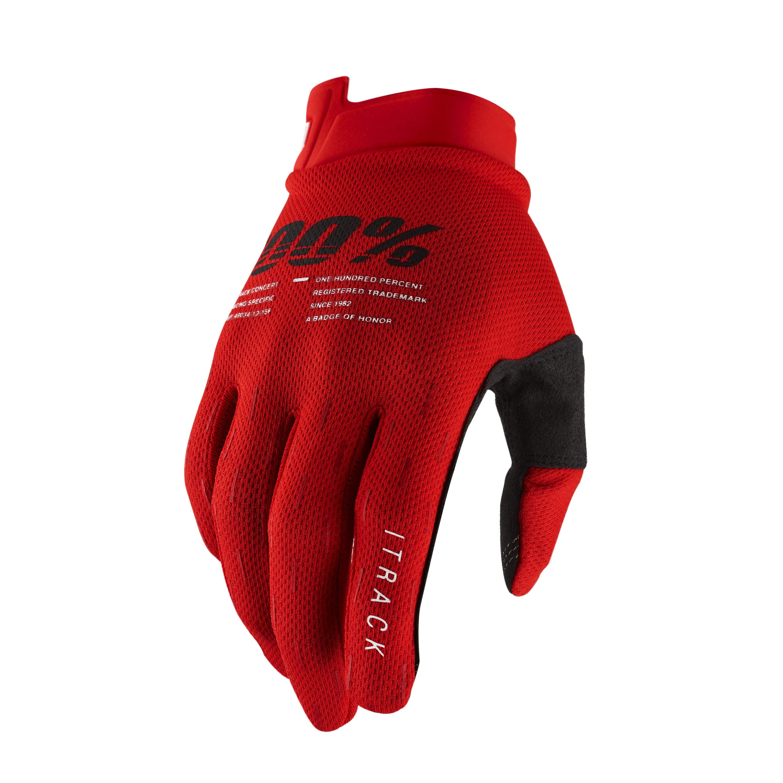 iTrack 100% Ultralight Motocross Gloves - Breathable MX Dirt Bike Gloves for Racing & Powersports - Perfect for Off-Road, Enduro & Motocross Riding