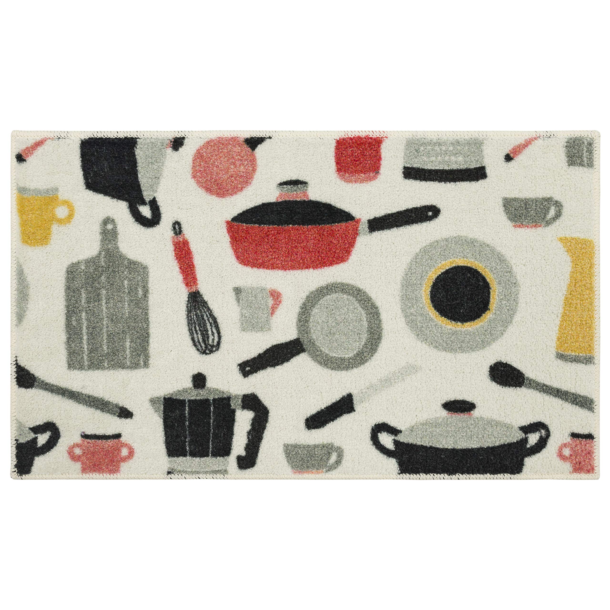 Mohawk Kitchen Rug Printed Non-Slip for Home & Cooking