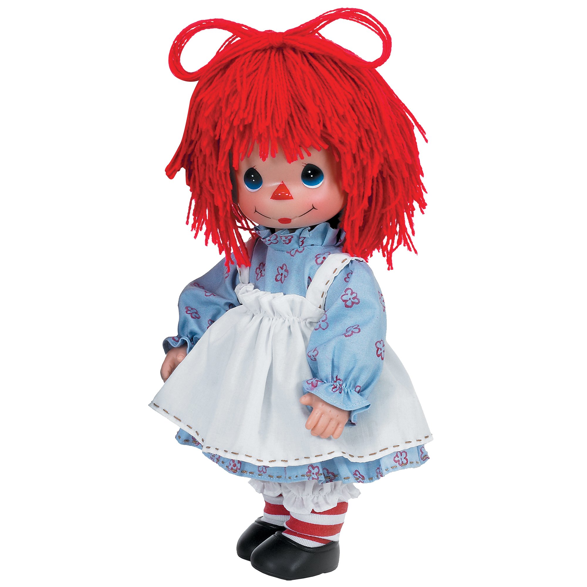 12 Inch Precious Moments Doll by The Doll Maker - Linda Rick Timeless Traditions Raggedy Ann Collectible - Perfect for Gift Giving, Home Decor & Childhood Memories